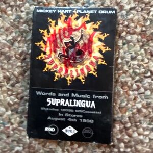 Grateful Dead - *Signed* Mickey Hart Planet Drum Supralingua Promo Single 1998